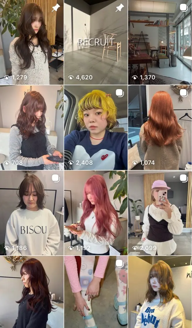 miyu /nenのヘアスタイル