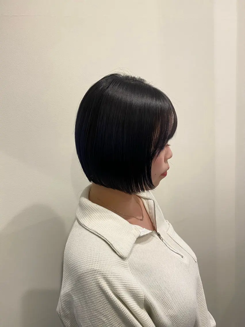 ミディアム カラー カット ヘアカラー トリートメント 🍑 モモカ🍑のヘアスタイル