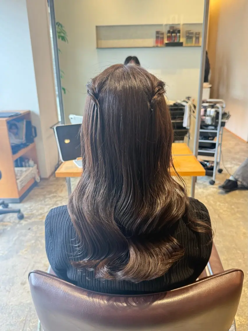 ヘアアレンジ ヘアセット rio ୨୧のヘアスタイル