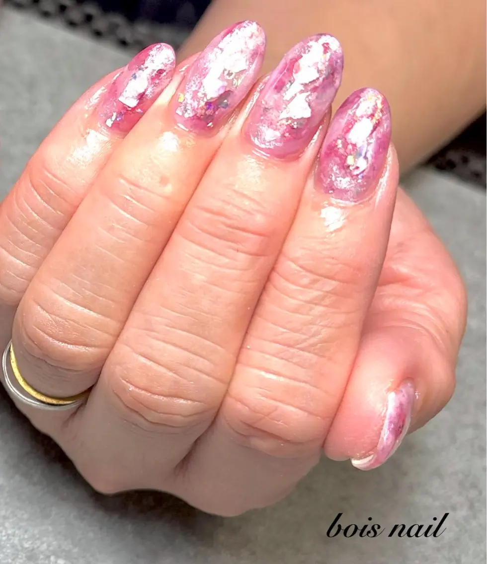 ネイル ハンドネイル bois nail ボワネイル北巽のネイルデザイン