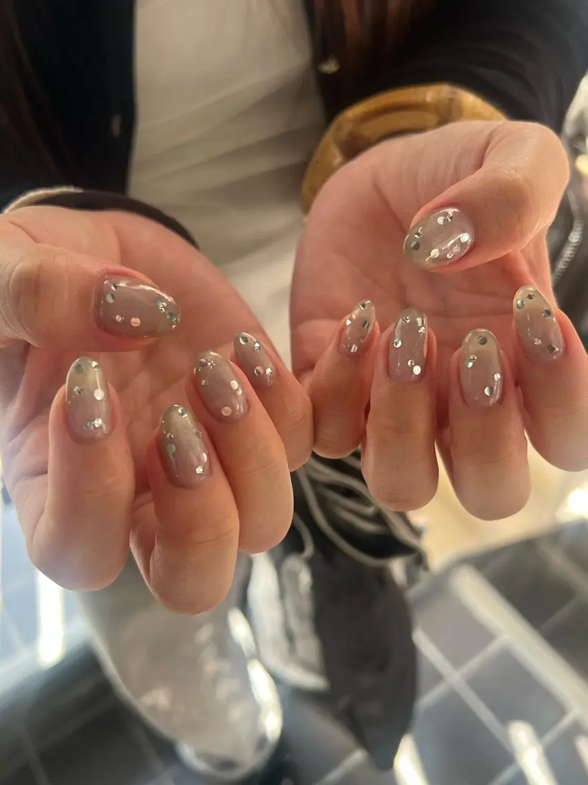 ネイル ハンドネイル Hata nail 🎀個性派ニュアンスのネイルデザイン