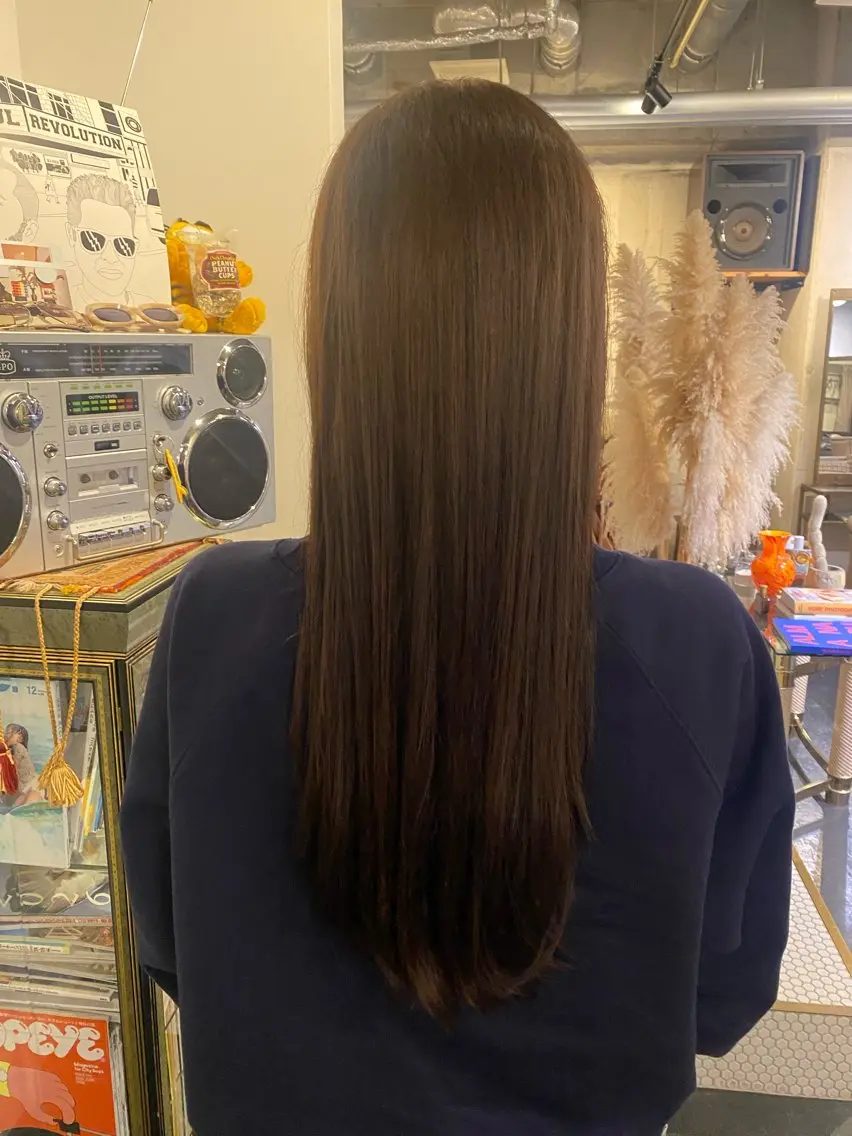 カラー 縮毛矯正 ヘアカラー トリートメント SPUR シゲのヘアスタイル