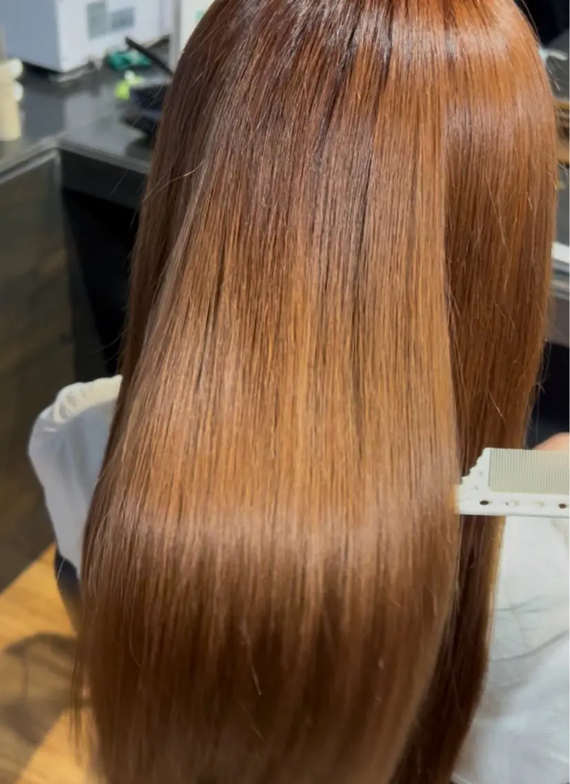 ロング ヘアカラー トリートメント Baciami博多/ REIRA🎀のヘアスタイル