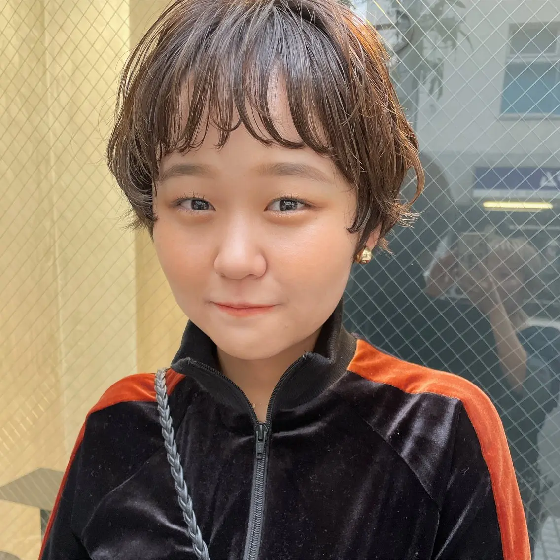ショート カット ヘアカラー ヤマモト マイのヘアスタイル