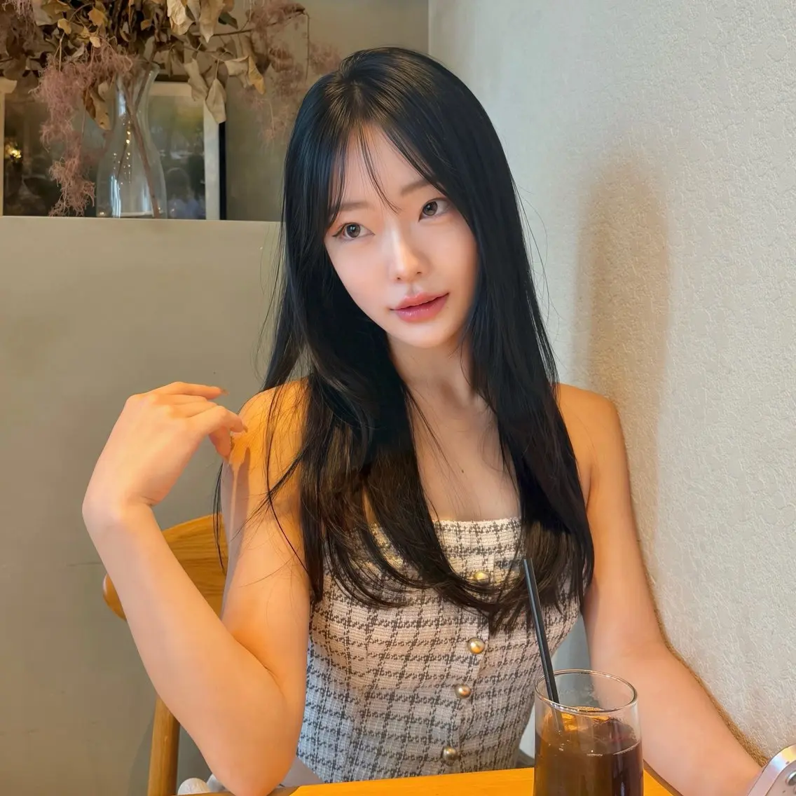 ロング カラー ボブ 髪質改善 レイヤーカット カット ヘアカラー トリートメント 💎小顔前髪＆髪質 改善カラー💎片桐のヘアスタイル