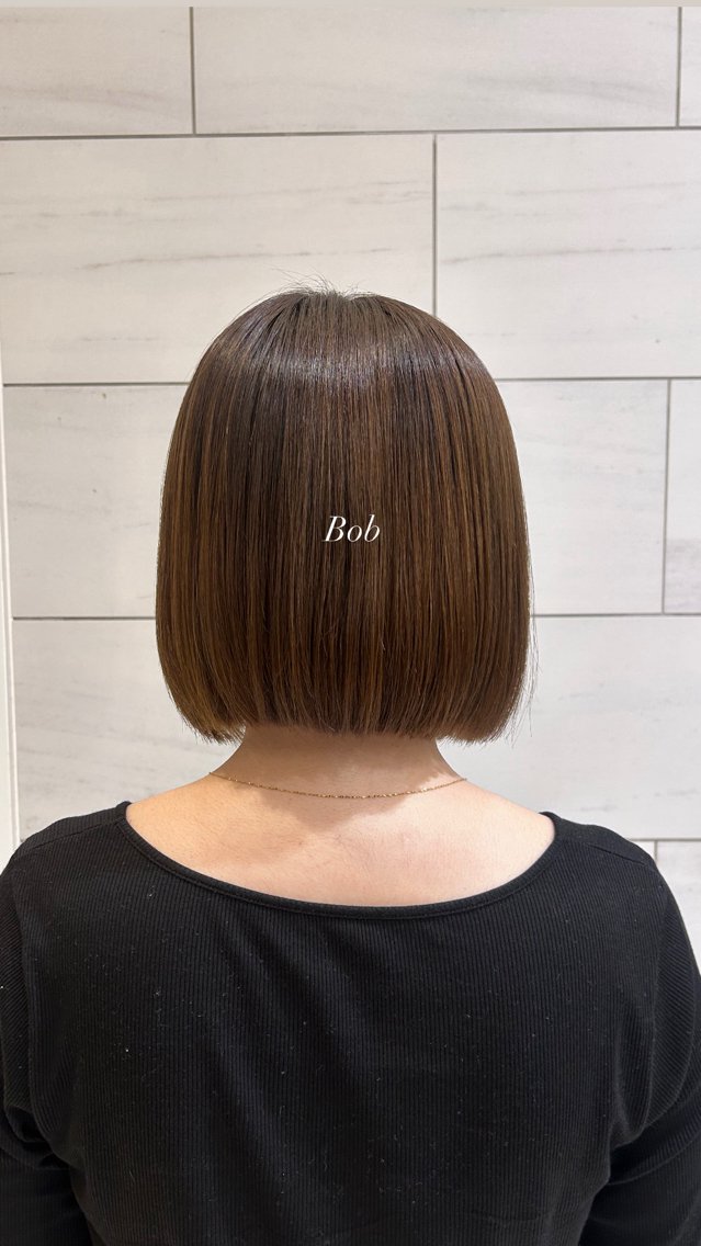 ショート ボブ 五味 奏汰のヘアスタイル
