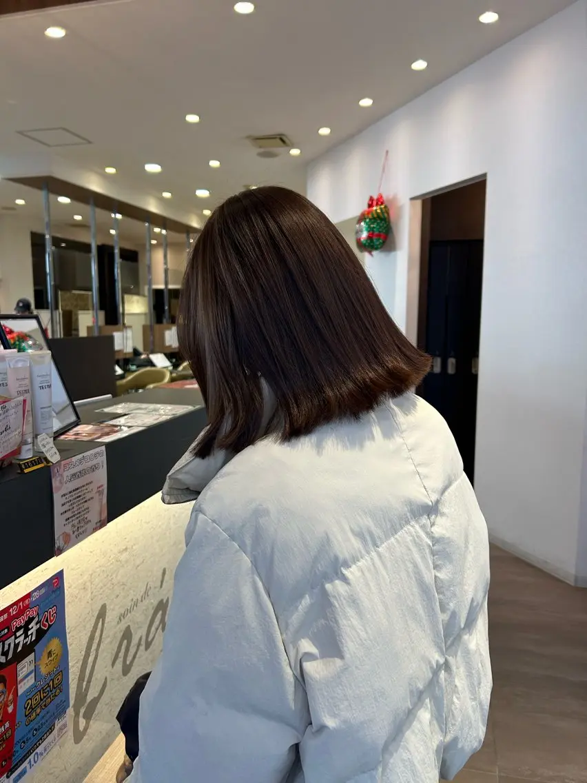 ミディアム 🕯透明感カラー／ 似合わせレイヤー🎀のヘアスタイル