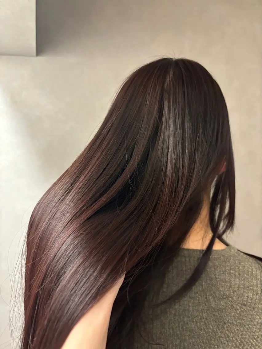 ロング 髪質改善 ヘアカラー 山本 優太のヘアスタイル