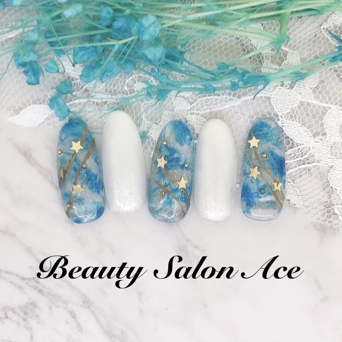 ネイル アートネイル ジェルネイル メンズネイル 夏ネイル 池袋フィルイン Ace♡Nailのネイルデザイン