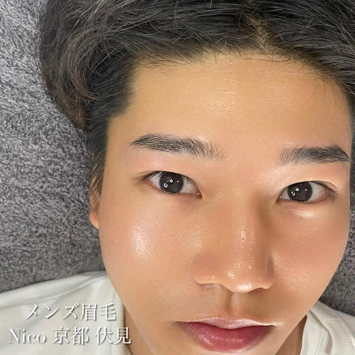 メンズ アイブロウ 眉カット メンズアイブロウ Nico　山本 晃平の眉毛・アイブロウイメージ