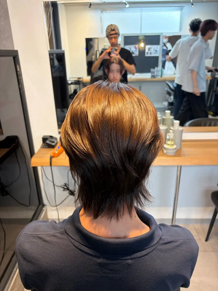 メンズ ヘアカラー 💥池田 将💥のヘアスタイル