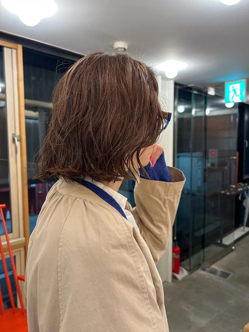ショート アオキ サキ💫のヘアスタイル