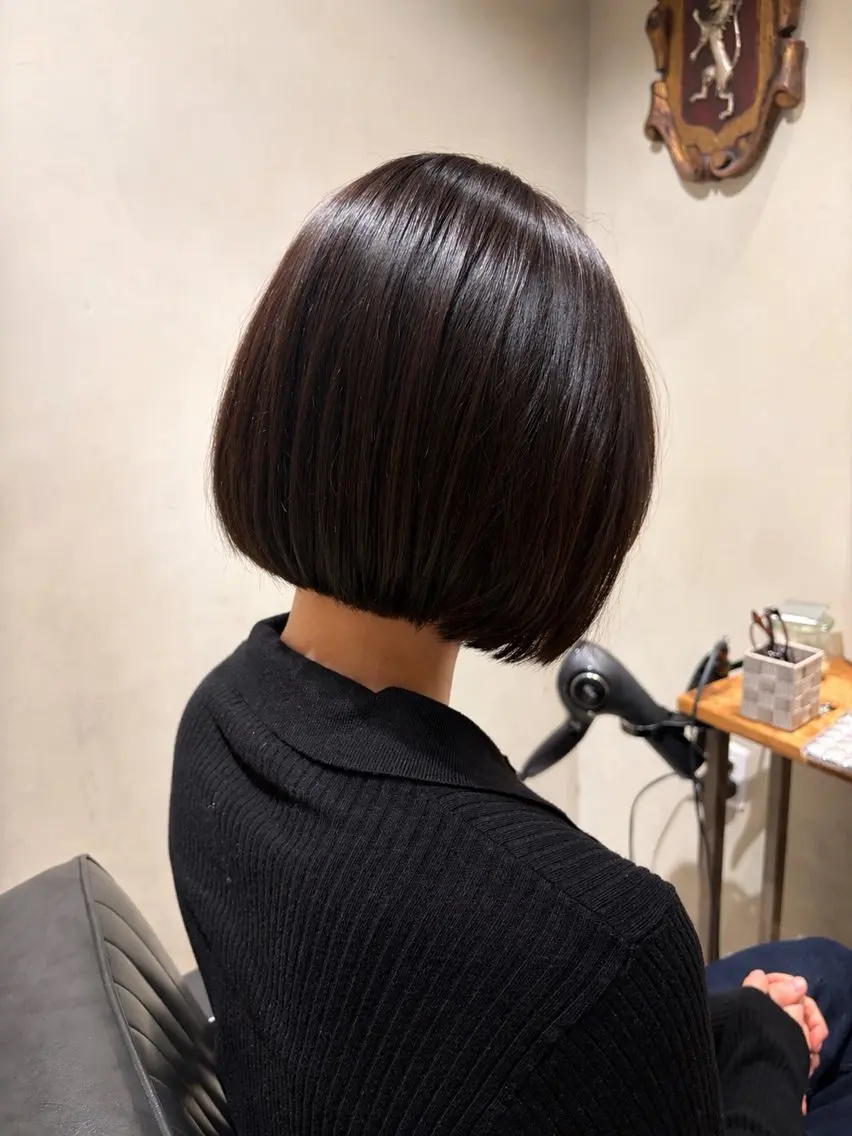 ショート ボブ KANNA🍀.* NEWTONのヘアスタイル