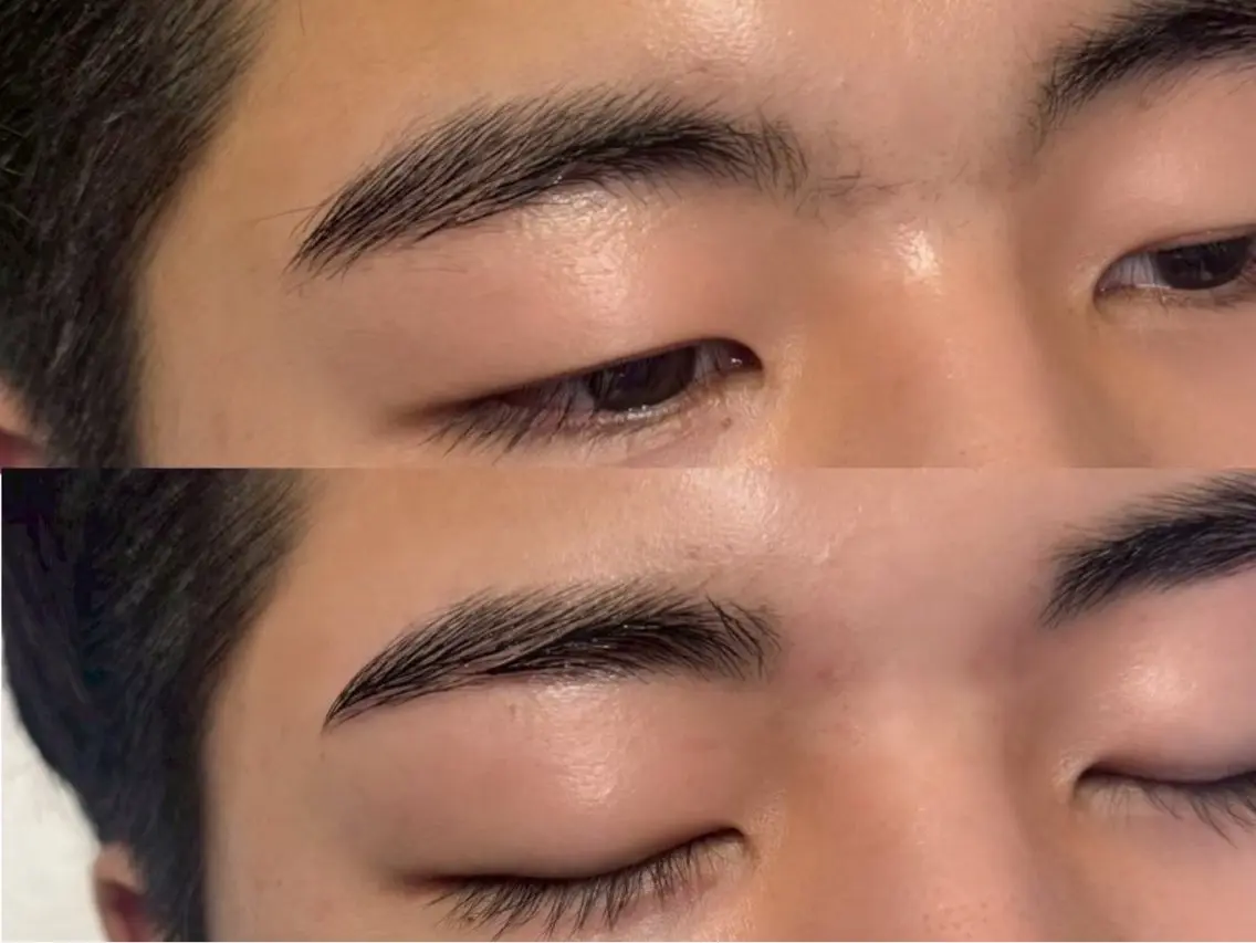 【男性再来限定👨🏻💼】美眉WAXスタイリング ¥5980の写真