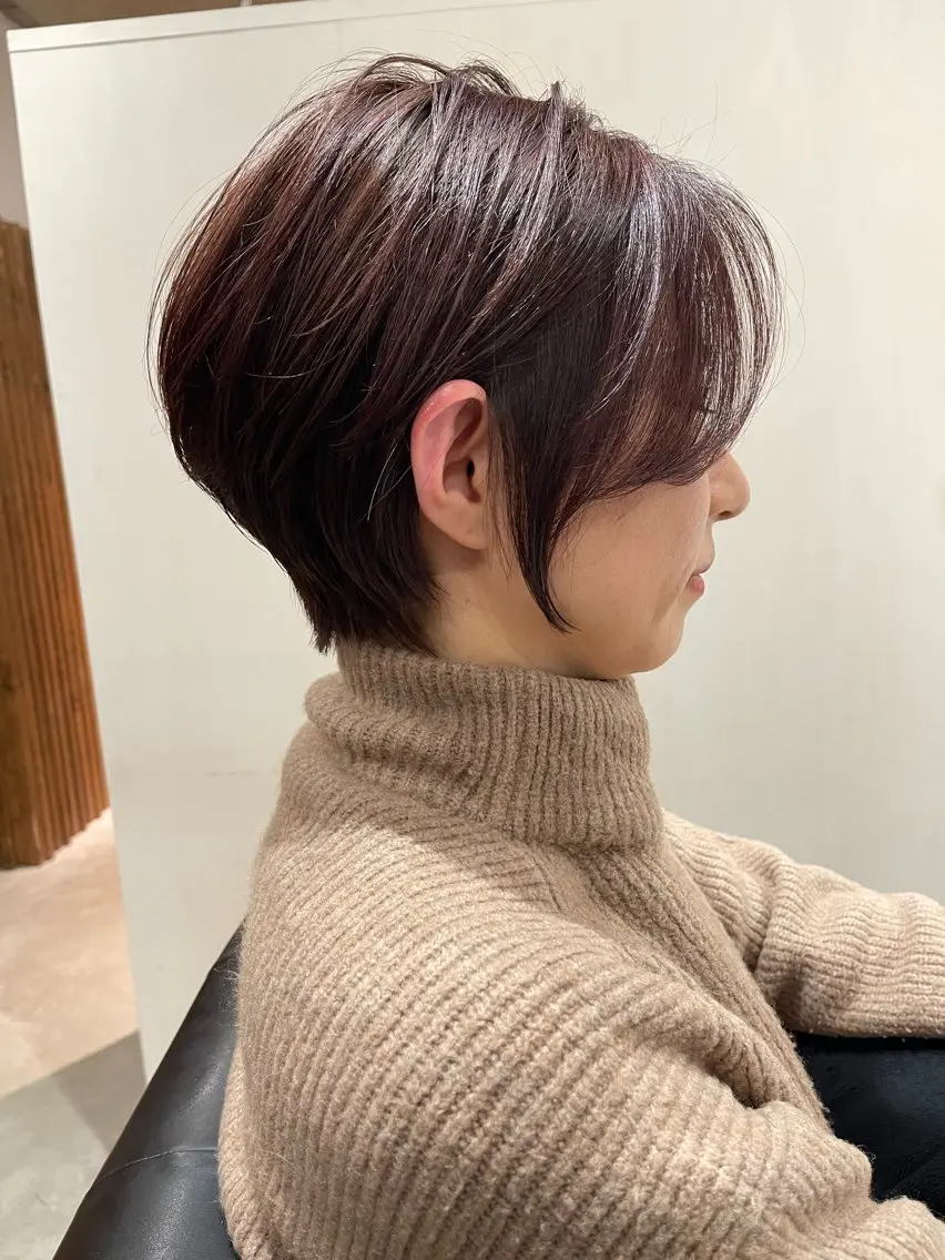 ショート カット ヘアカラー ✂ショート・ボブ専門 顔型診断✂奥田裕仁のヘアスタイル