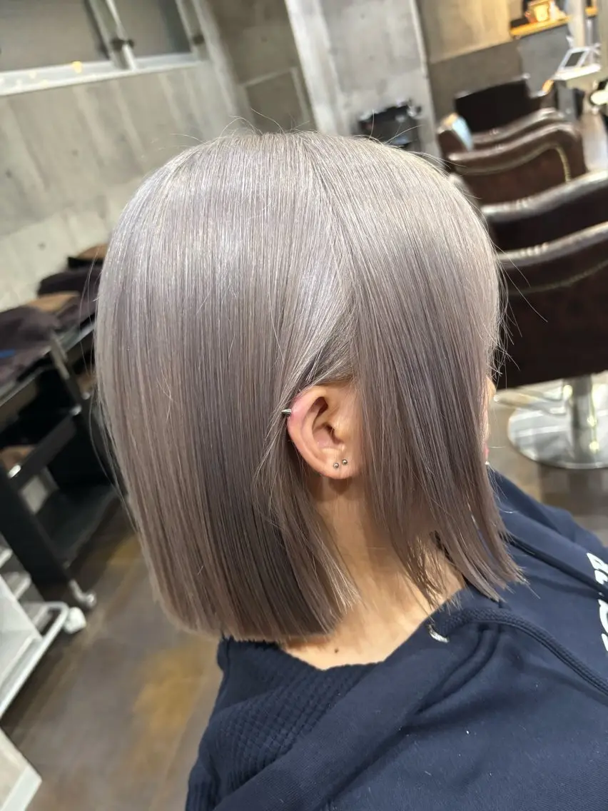 カラー ✨韓国艶髪✨ケア ブリーチ🫧アキラのヘアスタイル