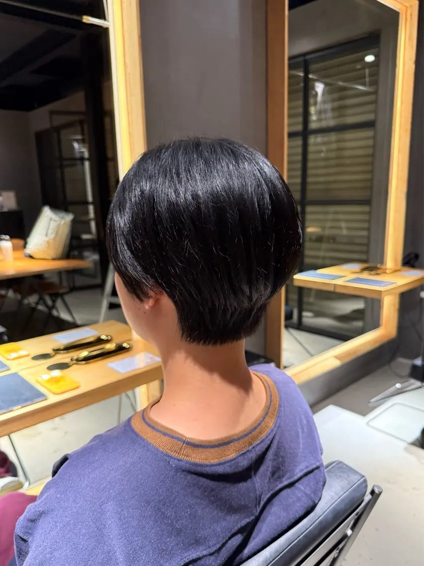 ショート 廣田 紗奈のヘアスタイル