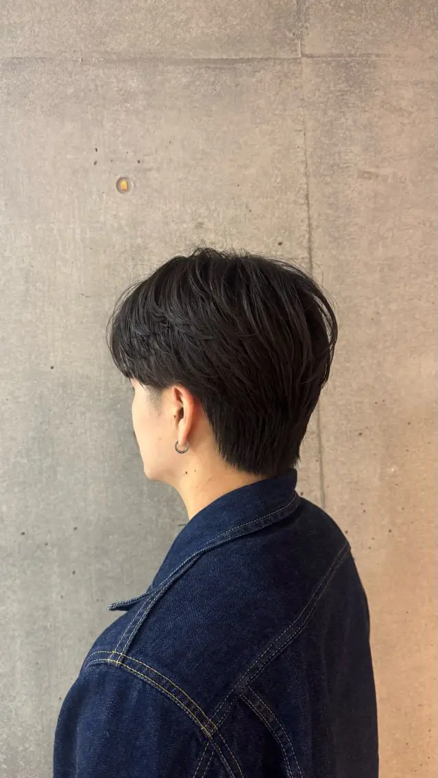 パーマ メンズ 池上 龍のヘアスタイル