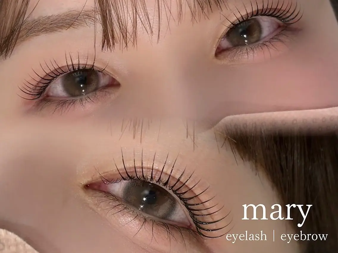 マツエク・マツパ mary生駒 fujitaのマツエク・マツパデザイン