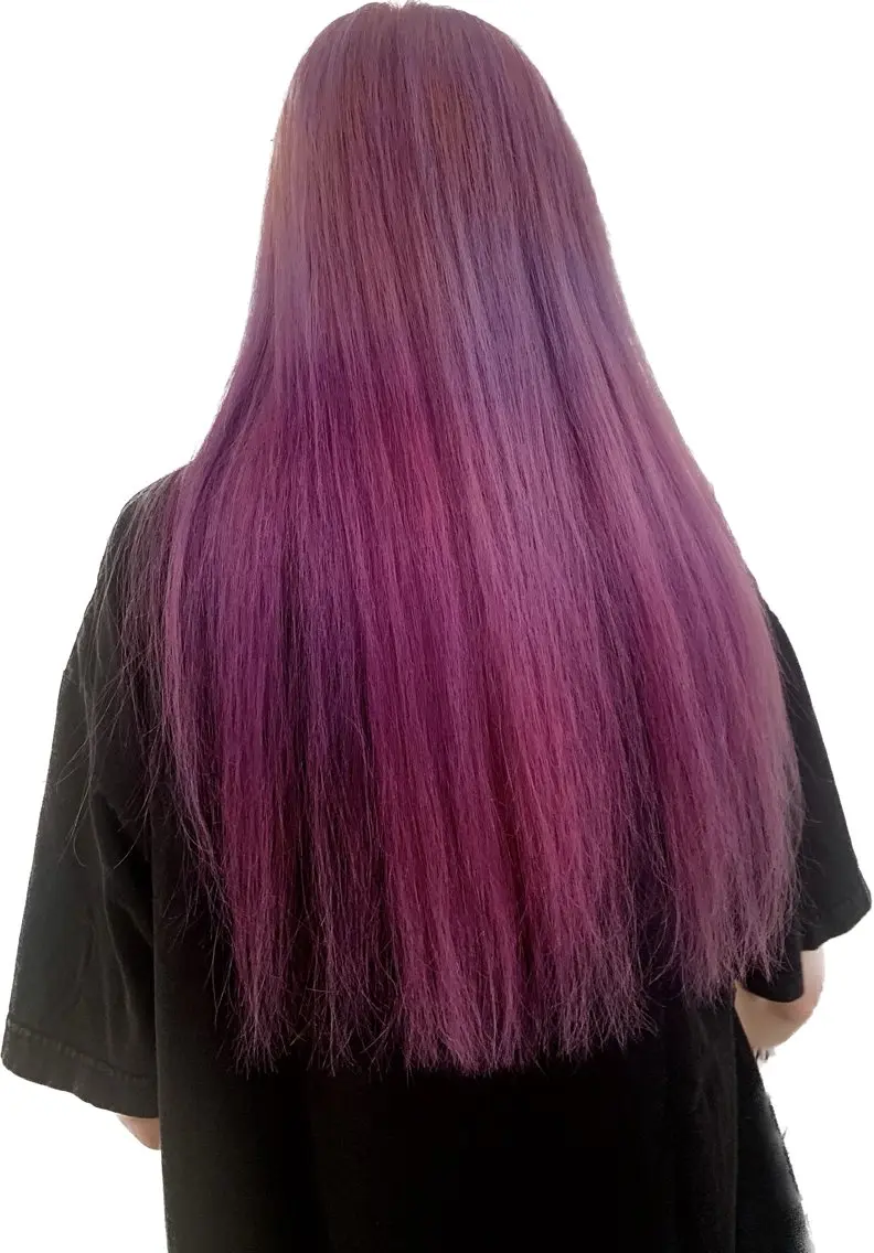 ロング カラー ヘアアレンジ ミドウチ アヤカのヘアスタイル