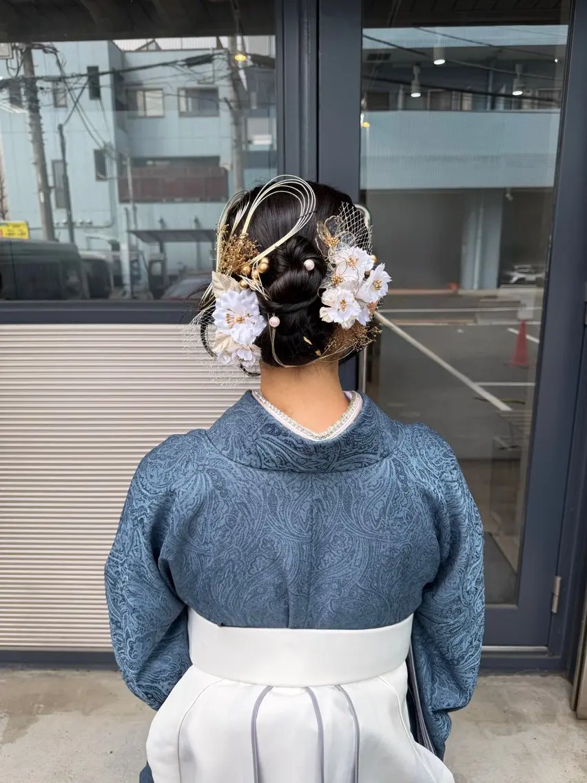 ロング ヘアアレンジ 卒業式のヘアスタイル ヘアセット いとう まいこのヘアスタイル