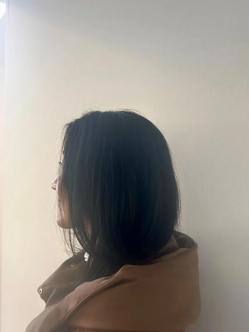 ミディアム カット モデル募集🌷/ 艶カラー/大谷李緒奈のヘアスタイル