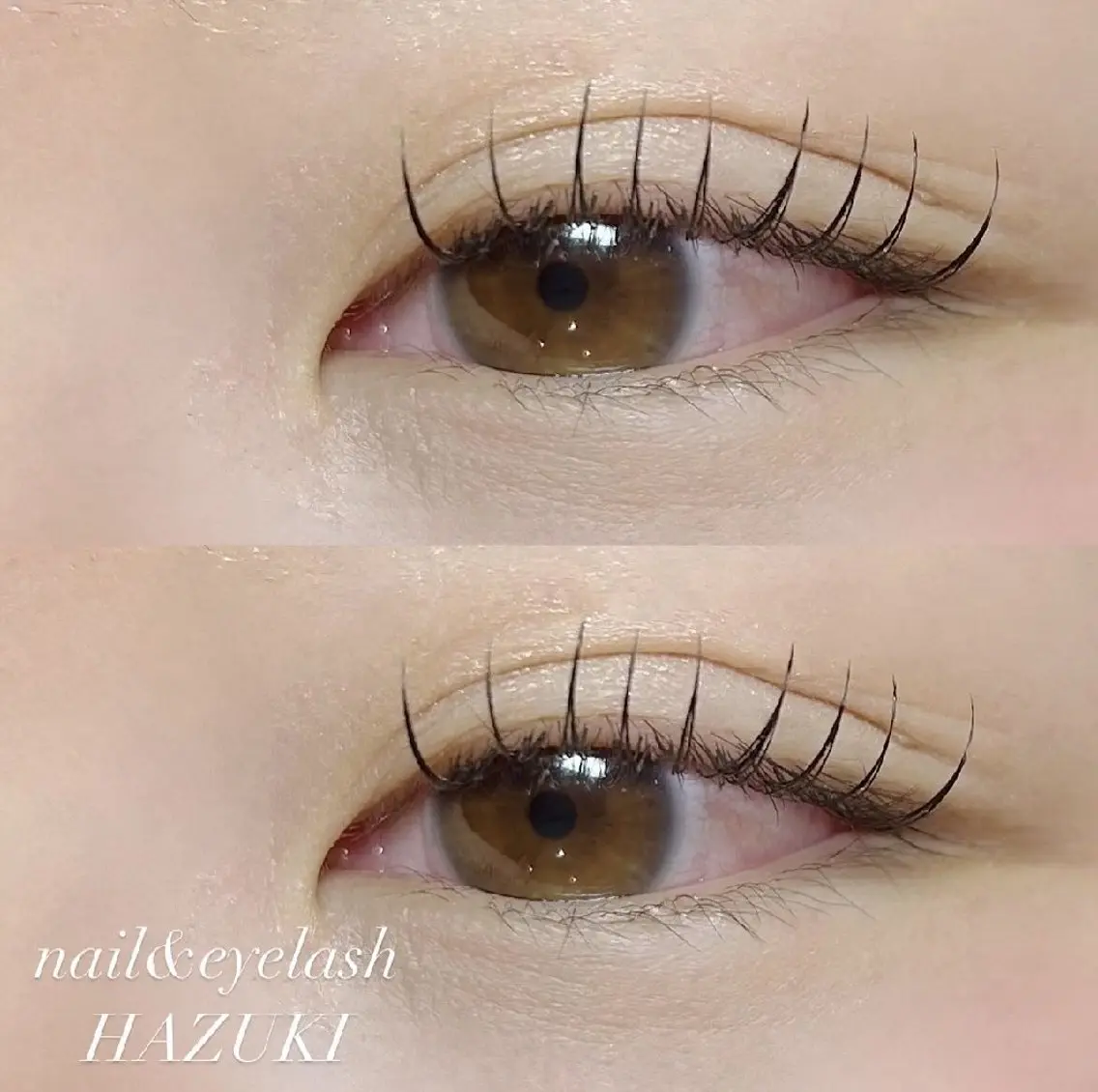 マツエク・マツパ ナチュラル HAZUKI eyelashのマツエク・マツパデザイン