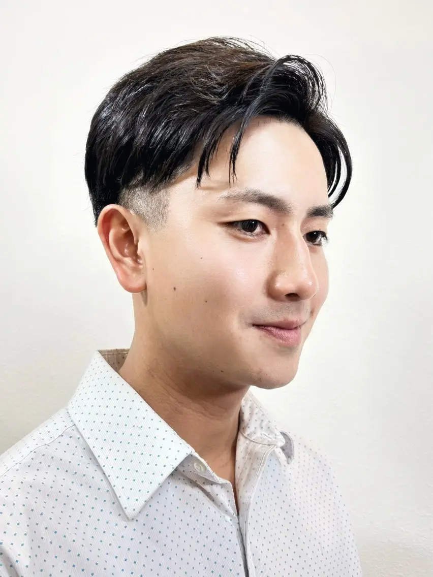 ショート メンズ メンズカット ビジネスヘア石原旭人のヘアスタイル
