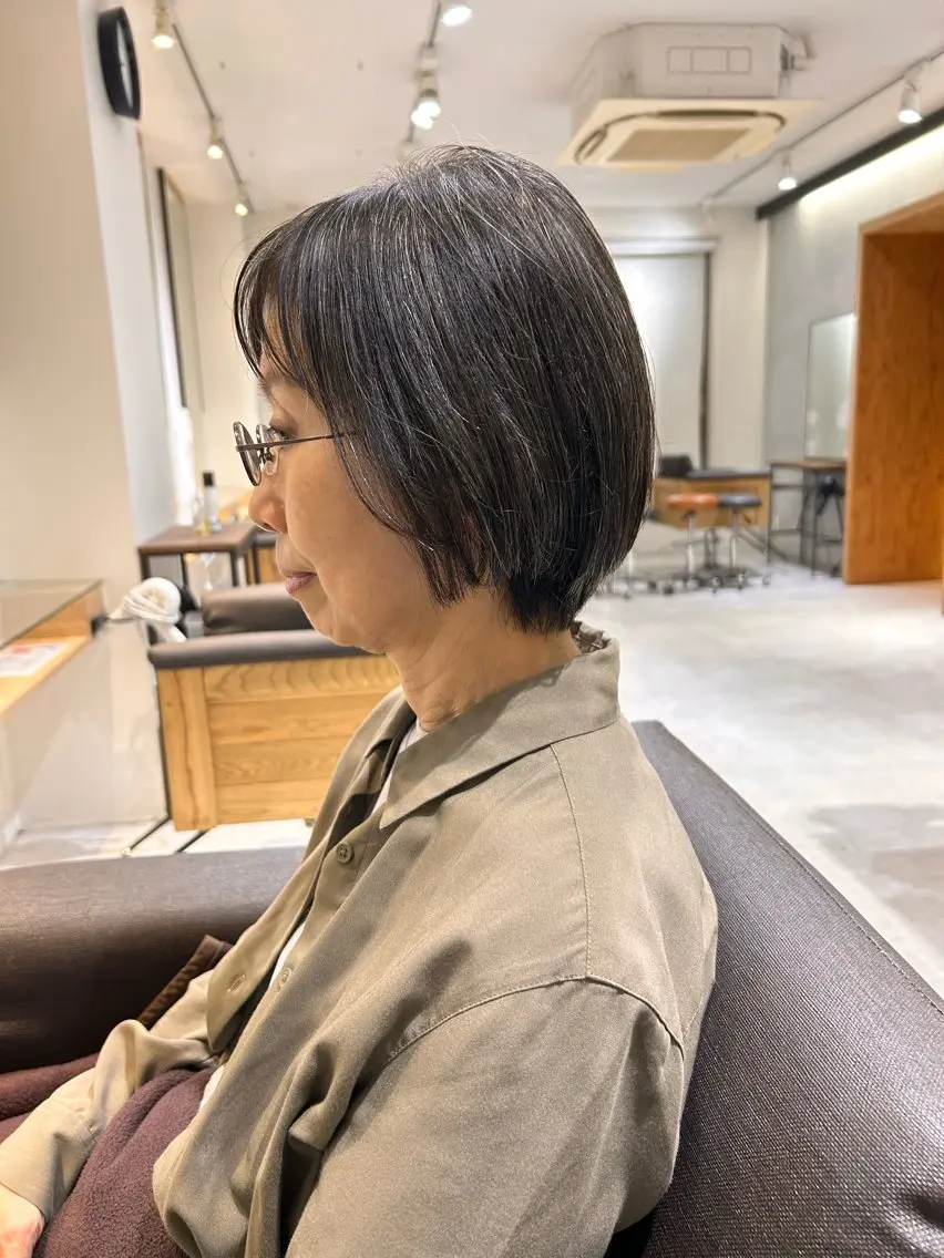 ショート 玉田 千智のヘアスタイル