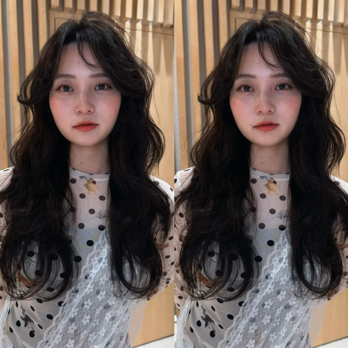 ロング カラー 似合わせカット カット ヘアカラー トリートメント レイヤー/髪質改善 Lond ambreのヘアスタイル
