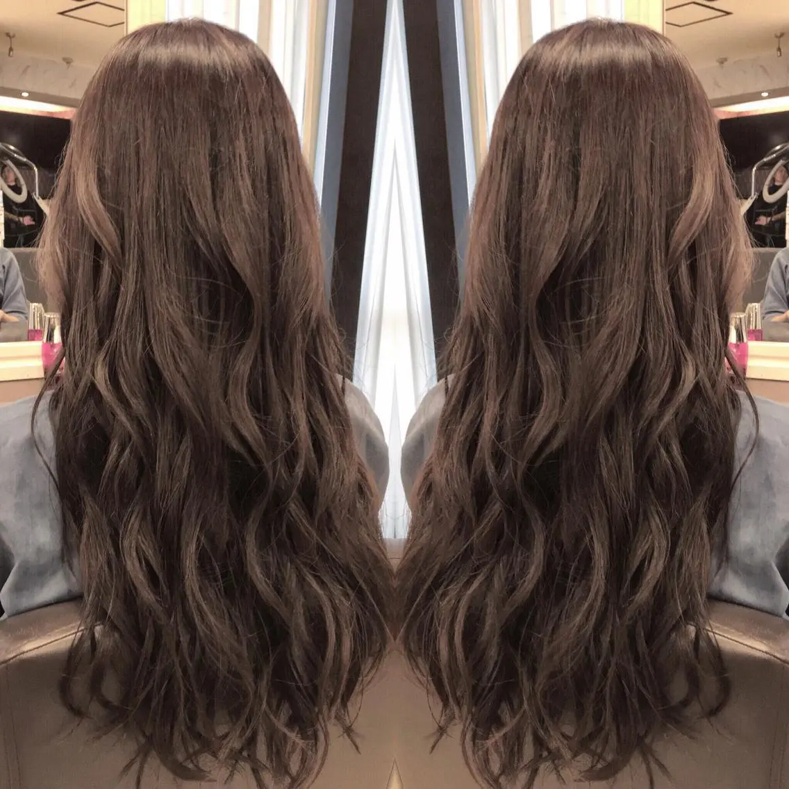 ロング カラー box mico. mutsumiのヘアスタイル