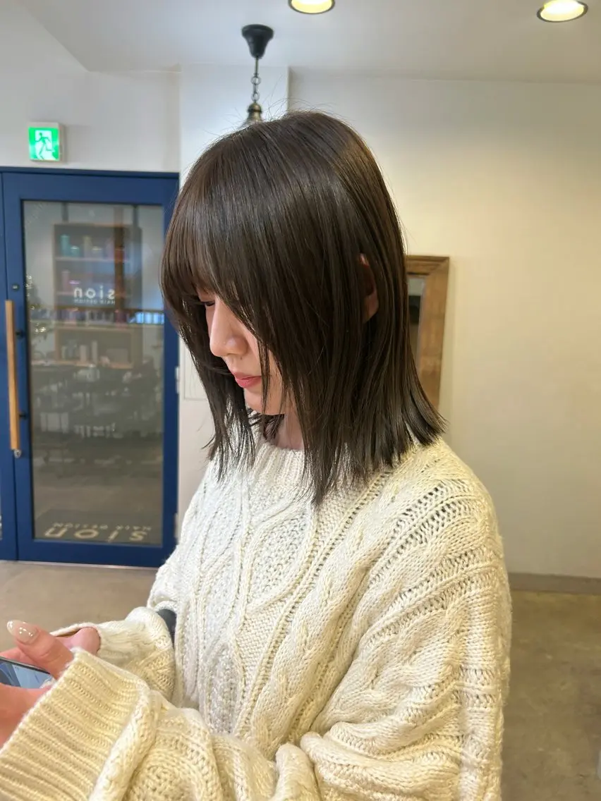 似合わせカット+Aujuaトリートメントの写真