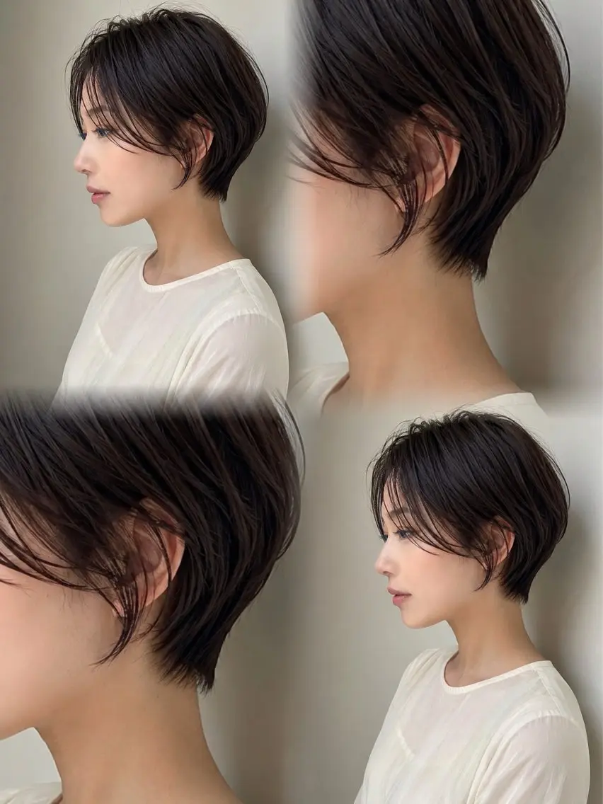 ショート ショートヘア カット 似合わせカット /髪質改善/中野のヘアスタイル