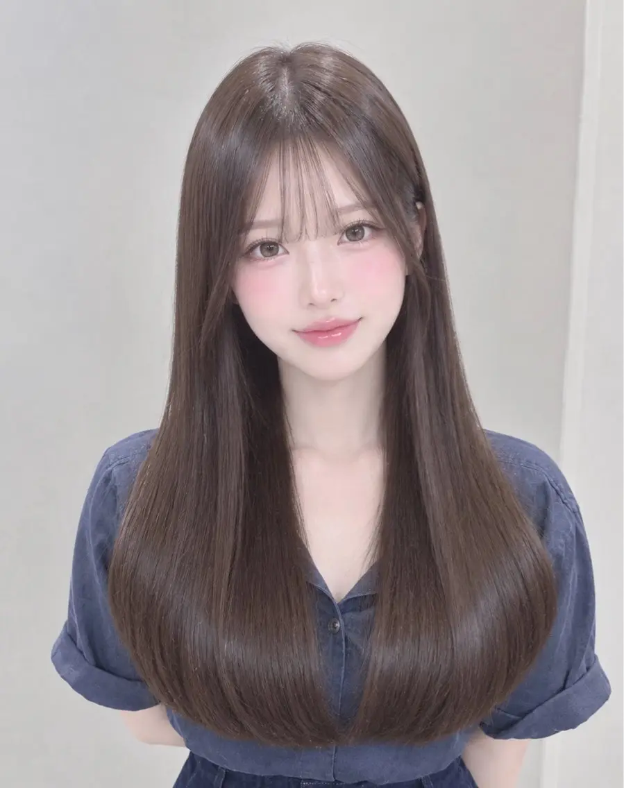 ロング カラー ブラウンカラー 透明感カラー ヘアカラー トリートメント 透明感カラー💎 アレンジ🩰Rimiのヘアスタイル