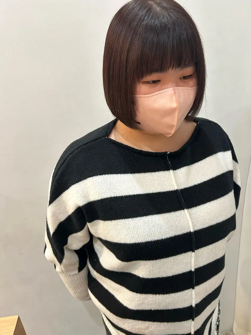 ショート ボブ 井上 葉月のヘアスタイル