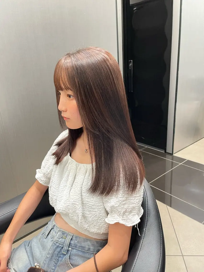 ロング 松尾 祐輝のヘアスタイル