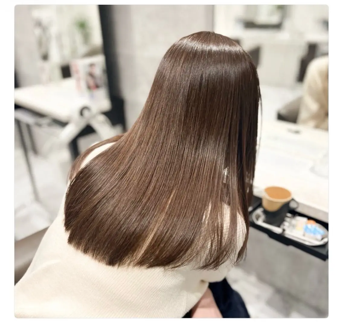 ロング ヘアカラー トリートメント Grow by NYNY 田代 紀恵のヘアスタイル