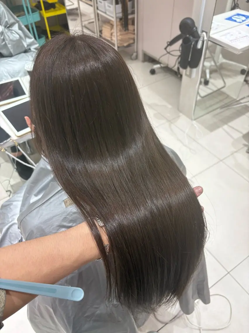 ロング カラー ヘアカラー トリートメント 透明感カラー🌈 sena✨のヘアスタイル