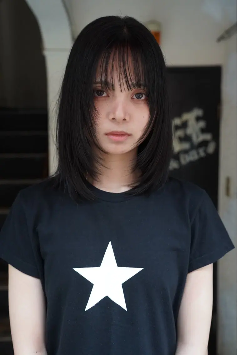 ミディアム カラー カット トリートメント Delight 松田響輝のヘアスタイル