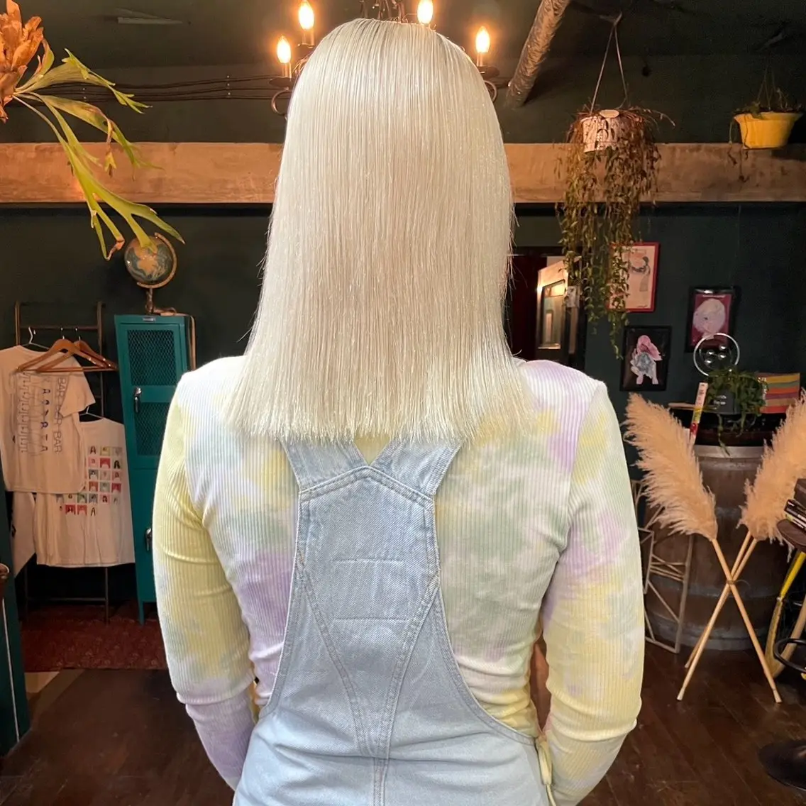 ミディアム ヘアカラー vivre libreのヘアスタイル