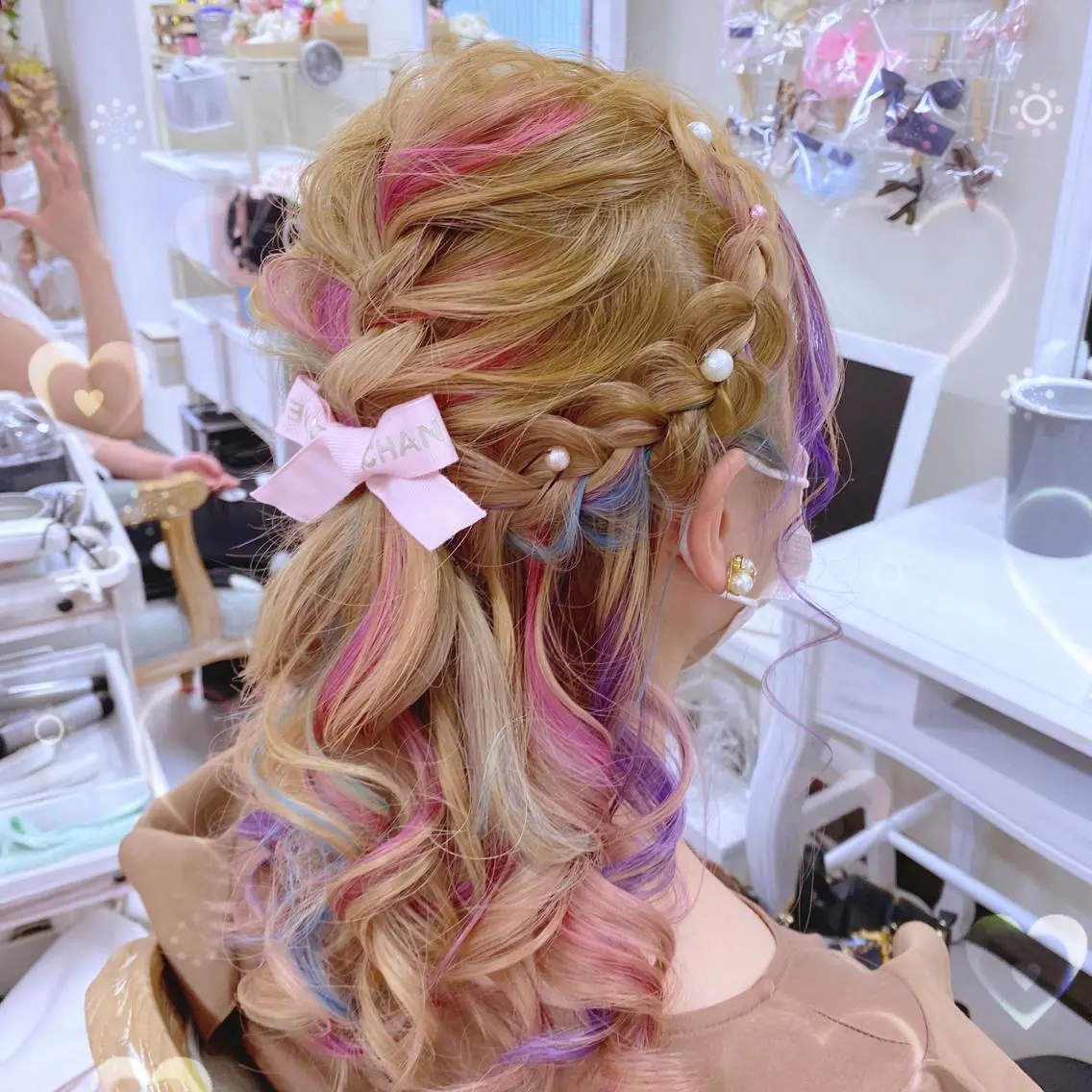ヘアアレンジ ヘアセットサロン ココのヘアスタイル