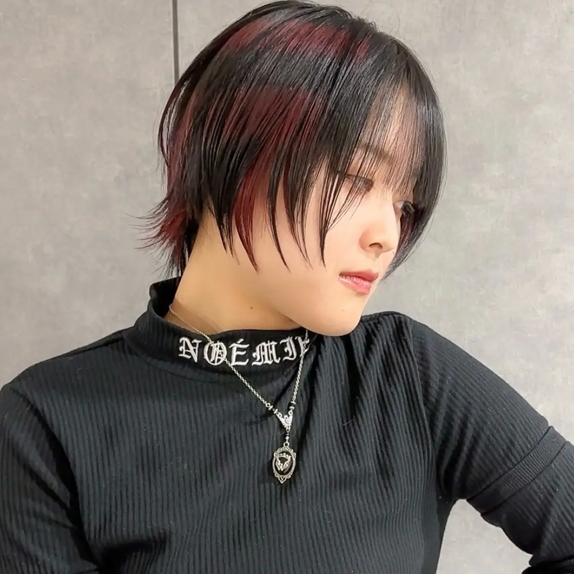 ショート カラー デザインカラー ショートヘア ボブ/パーマ🟥 Genkiのヘアスタイル