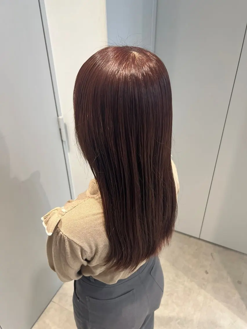 ロング カラー カット ヘアカラー toa/ボブカット✨ /レディース／栄のヘアスタイル