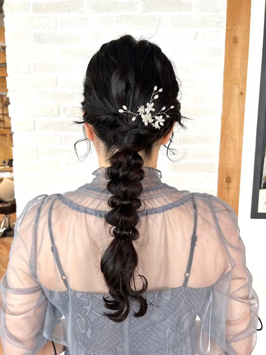 ロング ヘアアレンジ Topstylist YUKIのヘアスタイル