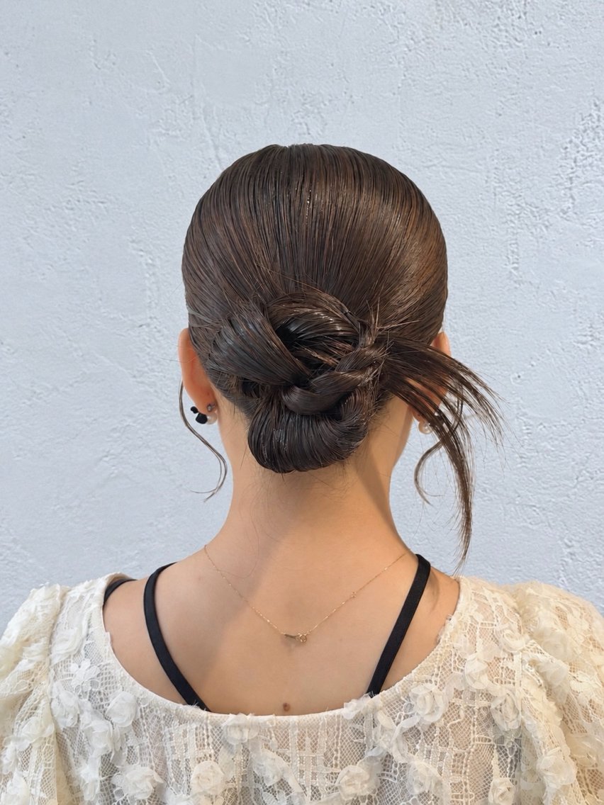 ヘアアレンジ ヘアセット 縮毛矯正/艶カラー/ アレンジ/Akaneのヘアスタイル
