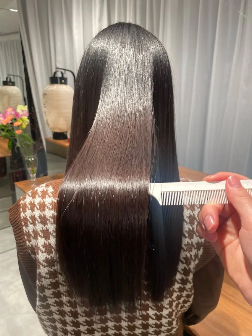 ロング トリートメント 高橋 遥々のヘアスタイル