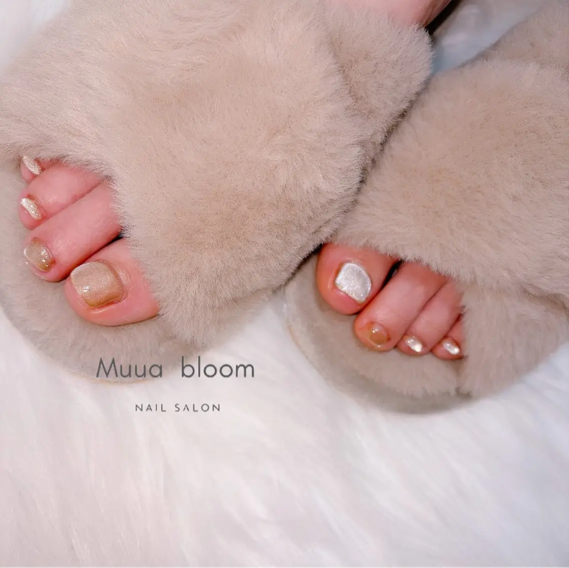ネイル フットネイル Muua bloomのネイルデザイン