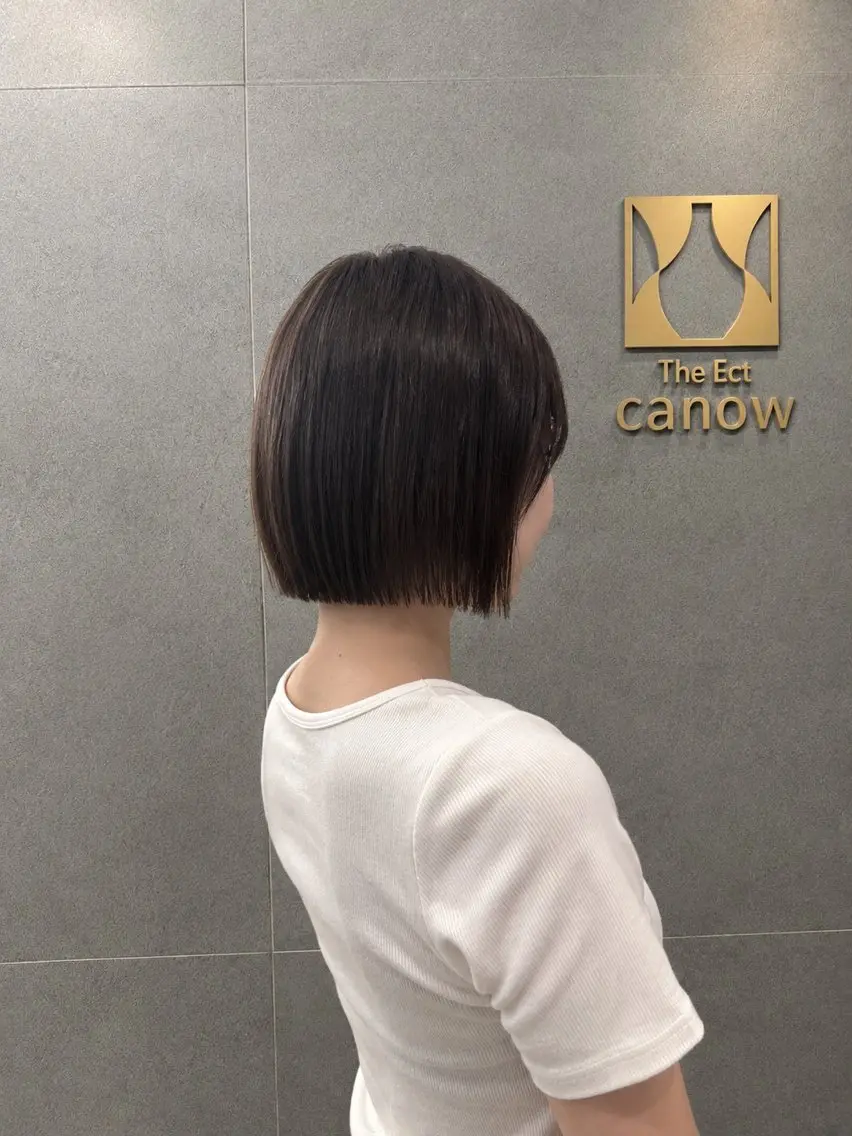 ショート 縮毛矯正 中野 光瑠のヘアスタイル