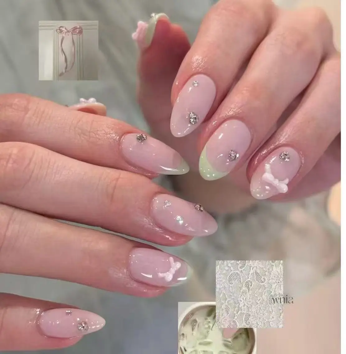 ネイル チークネイル 長さ出し フットネイル フレンチネイル ジェルネイル ハンドネイル Fancy nail salonのネイルデザイン