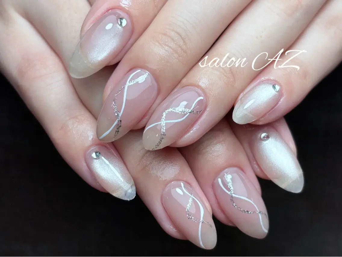 ネイル オフィスネイル ハンドネイル salon AZのネイルデザイン
